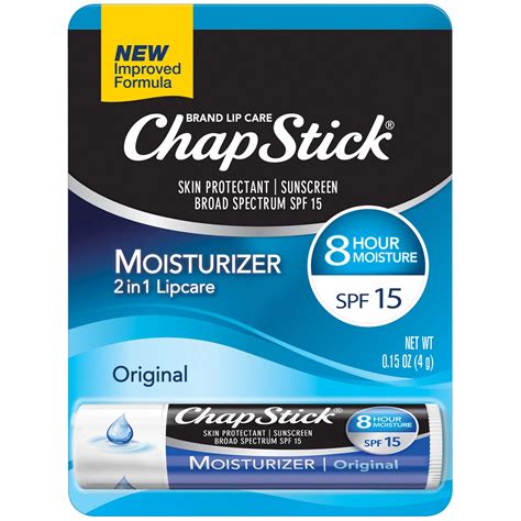 chapstick moisturizing lip balm